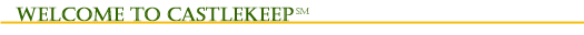 Welcome to CastleKeep